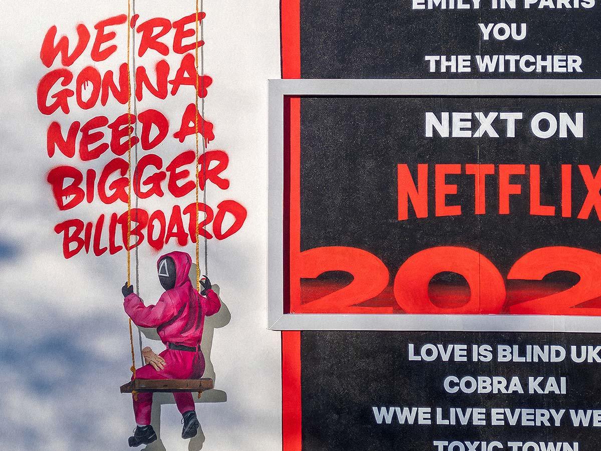 Netflix : il va falloir un plus grand panneau d'affichage